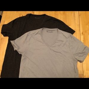 Men's Charged Cotton® V-Neck Undershirt – 2-Pack